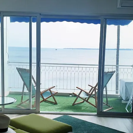 Apartamento Coucher De Soleil A Juan Les Pins Antibes